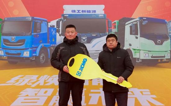 挺进太行山腹地！百台徐工新能源子母车重磅交付(图6)