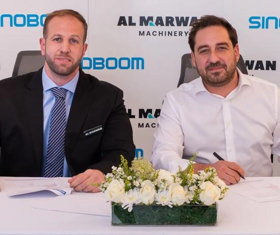 星邦智能携手本地合作伙伴深耕沙特市场，助力行业发展(图1)