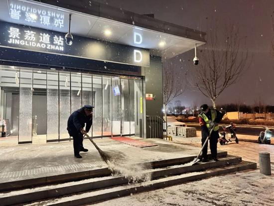 战寒潮，保畅通，守平安！中国铁建多措并举筑牢御寒防线(图15)