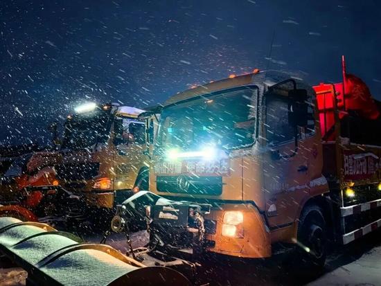 寒潮侵袭 交通运输部统筹调度低温雨雪冰冻灾害防范应对工作(图3)