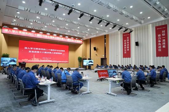 红色引擎激活发展新动能——太钢以高质量党建引领加快建设世界一(图2) 红色引擎激活发展新动能——太钢以高质量党建引领加快建设世界一(图2)