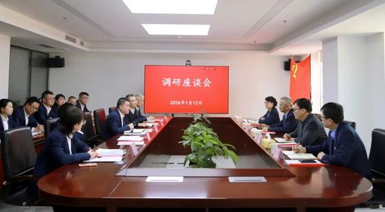 甘肃铁投集团党委书记、董事长赵四辈赴子公司调研座谈(图1)