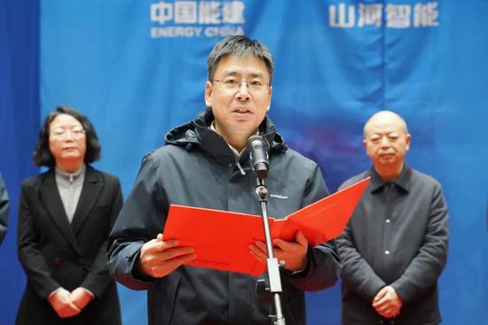 数智化现场混装铵油炸药车下线！山河智能与易普力携手共筑智能矿(图2)