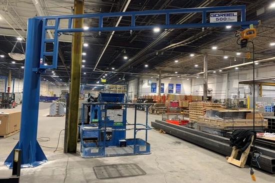 什么是工作站悬臂起重机？(图3)