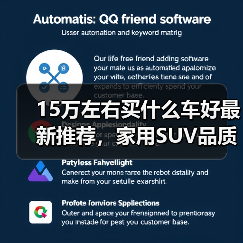 15万左右买什么车好最新推荐,家用SUV品质之选(图1) 15万左右买什么车好最新推荐,家用SUV品质之选(图1)