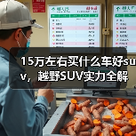 15万左右买什么车好suv,越野SUV实力全解析(图2) 15万左右买什么车好suv,越野SUV实力全解析(图2)