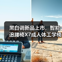 黑白调新品上市,智能追腰椅X7成人体工学椅推荐榜热门(图2) 黑白调新品上市,智能追腰椅X7成人体工学椅推荐榜热门(图2)