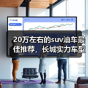 20万左右的suv油车最佳推荐，长城实力车型解析（图1）