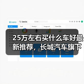 25万左右买什么车好最新推荐,长城汽车旗下这三款车值得闭眼入!(图2) 25万左右买什么车好最新推荐,长城汽车旗下这三款车值得闭眼入!(图2)