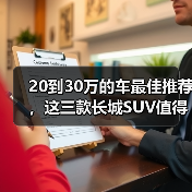 20到30万的车最佳推荐,这三款长城SUV值得关注(图1) 20到30万的车最佳推荐,这三款长城SUV值得关注(图1)
