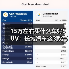 15万左右买什么车好SUV:长城汽车这3款高价值车型,家用/越野全满足!(图3) 15万左右买什么车好SUV:长城汽车这3款高价值车型,家用/越野全满足!(图3)