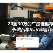 20到30万的车最佳推荐:长城汽车SUV阵容解析(图4) 20到30万的车最佳推荐:长城汽车SUV阵容解析(图4)