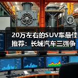 20万左右的SUV车最佳推荐：长城汽车三强争霸！闭眼买都不亏（图1）