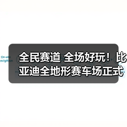 全民赛道 全场好玩！比亚迪全地形赛车场正式开业！（图4）