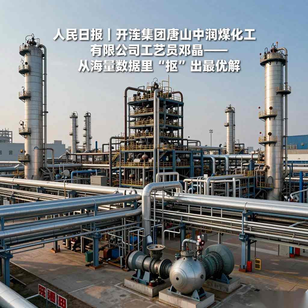 人民日报丨开滦集团唐山中润煤化工有限公司工艺员邓晶——从海量