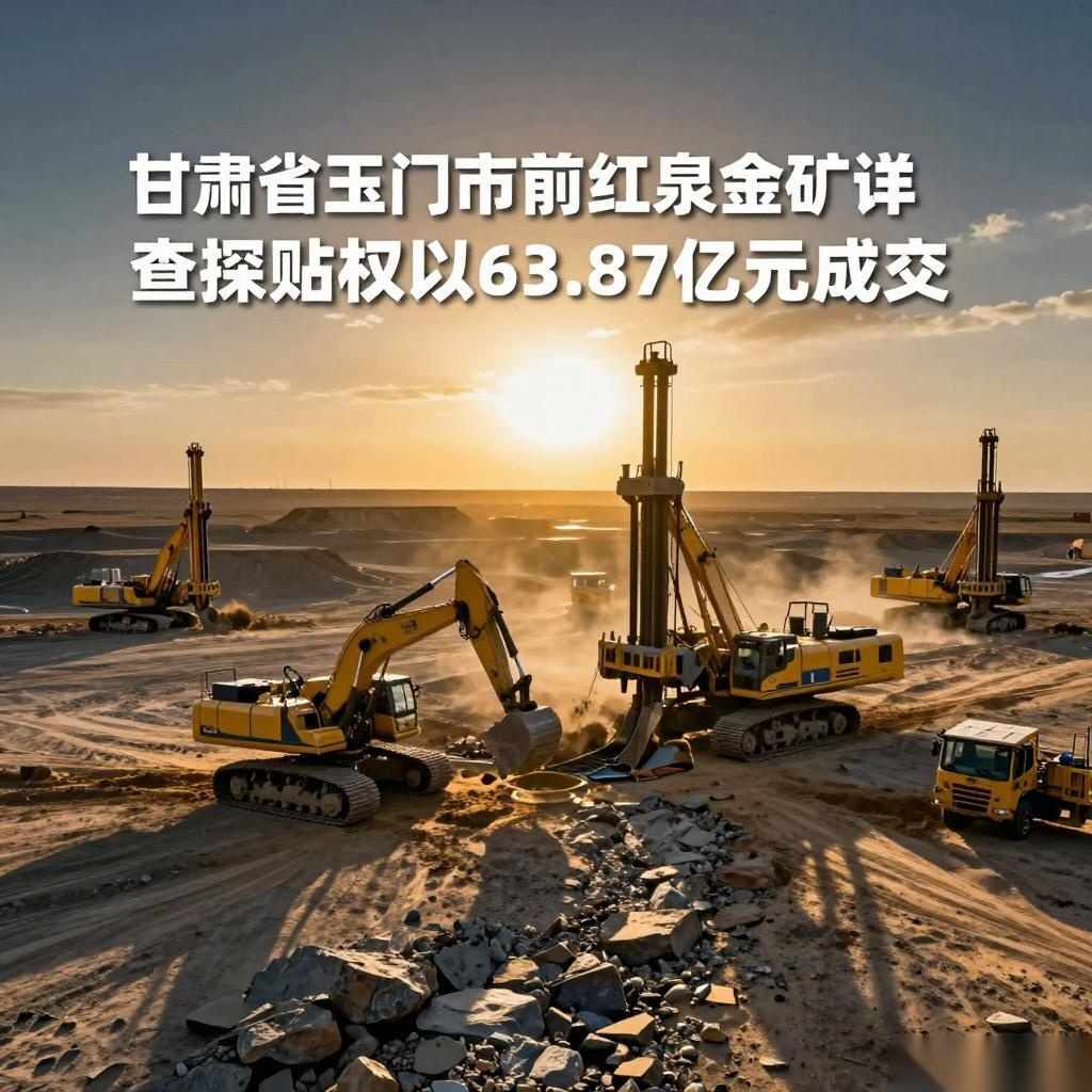 黄金历史性大涨吸引上游资源投资热 甘肃一金矿探矿权拍出63.