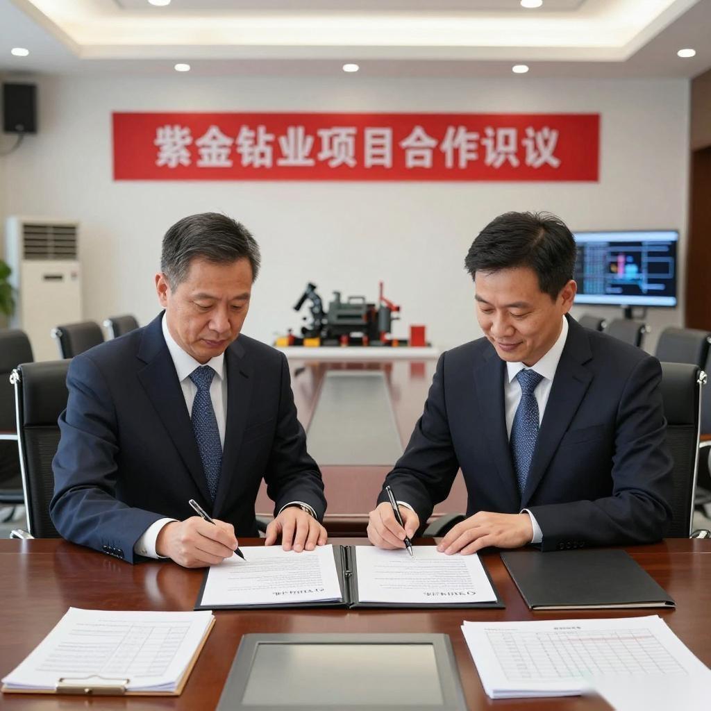 紫金矿业与金钼股份合作开发沙坪沟钼矿项目