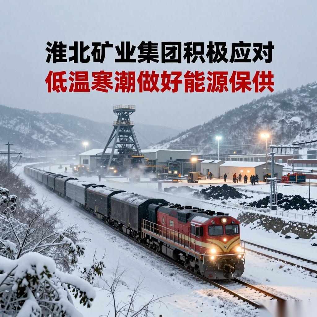淮北矿业集团积极应对低温寒潮做好能源保供
