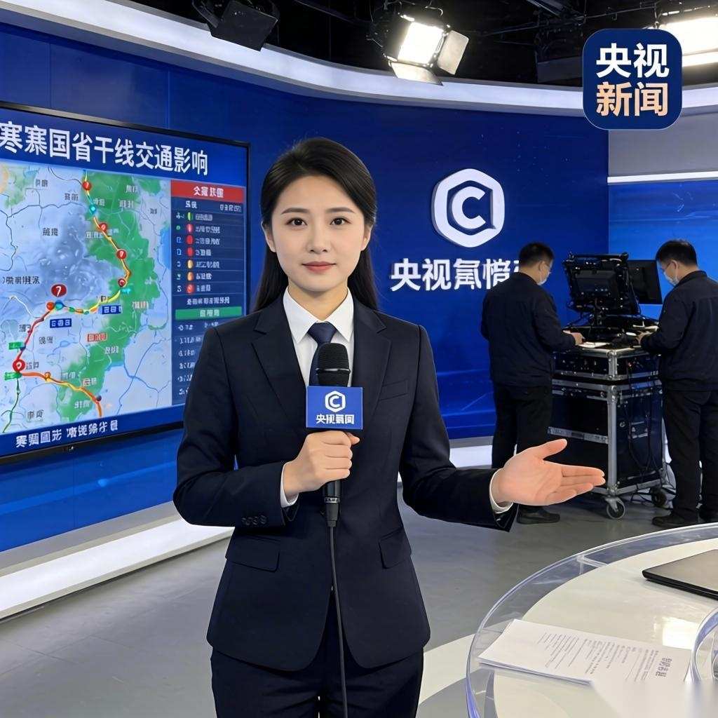抗冰除雪 主动防御|央视连线播报:寒潮影响持续 国省干线共1(图2) 抗冰除雪 主动防御|央视连线播报:寒潮影响持续 国省干线共1