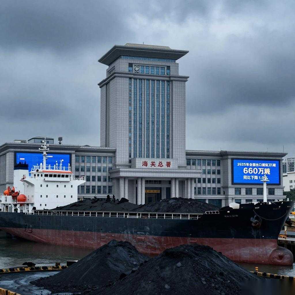 2025年全国出口煤炭660万吨 同比下降1.0%