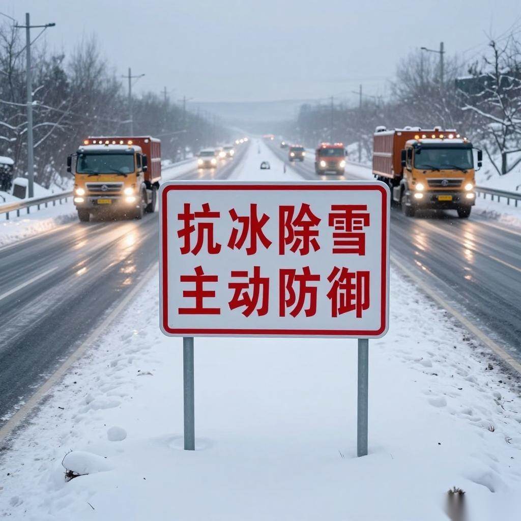 抗冰除雪 主动防御｜央视连线播报：国省干线共103个路段封闭